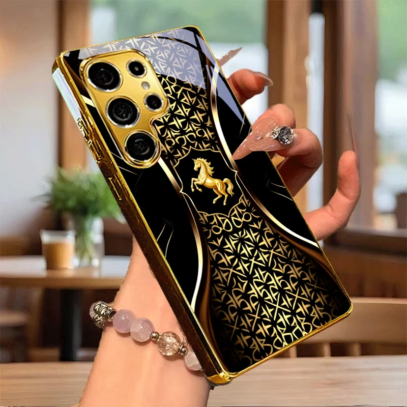 Vergulde Koninklijke Paarden T - Phone Cases Horse recensie en prijs