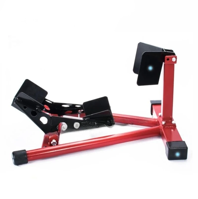 Motorcycle Front Wheel Support Frame Motorcycle Treadboard Cushion Support Frame Tire Repair Frame Motorcycle Repair Tool