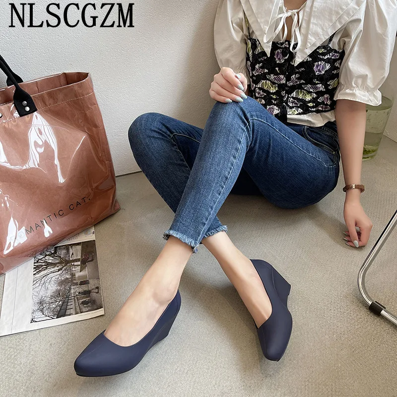 High Heels Shoes for Women 2024 Talons Hauts Woman Pumps Wedges Shoes for Women High Heels Sexy Office Shoes Women туфлитанкетке