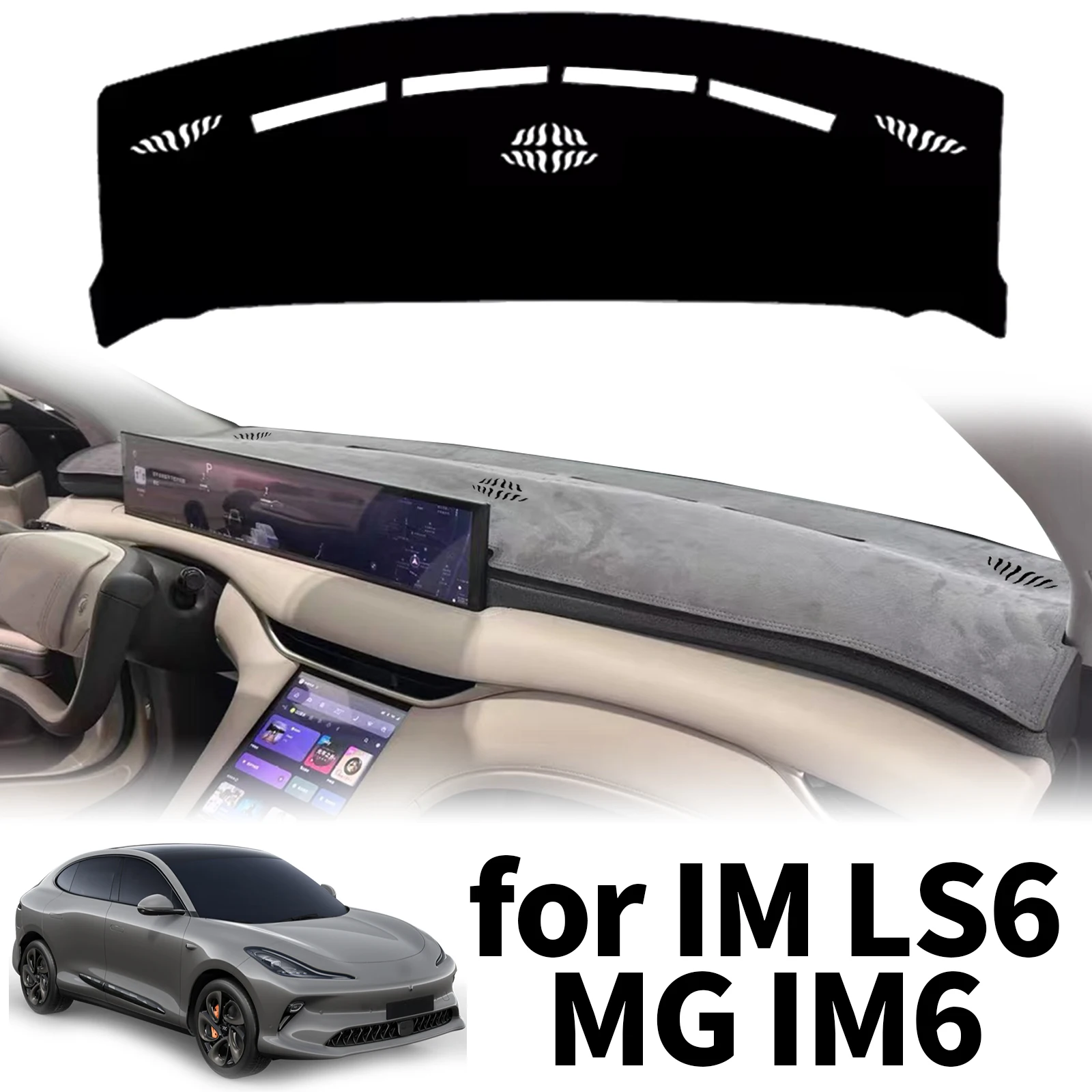 

fit for IM LS6 MG IM6 2023 2024 2025 2026 Car Dashmat Dashboard Cover Pad Protective Carpet DashMat Sunshade Accessories