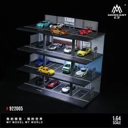 Time micro & more art 1:64 japanisches dreistöckiges Parkhaus Garagen lager Display Szene-Lager-schnelle Lieferung