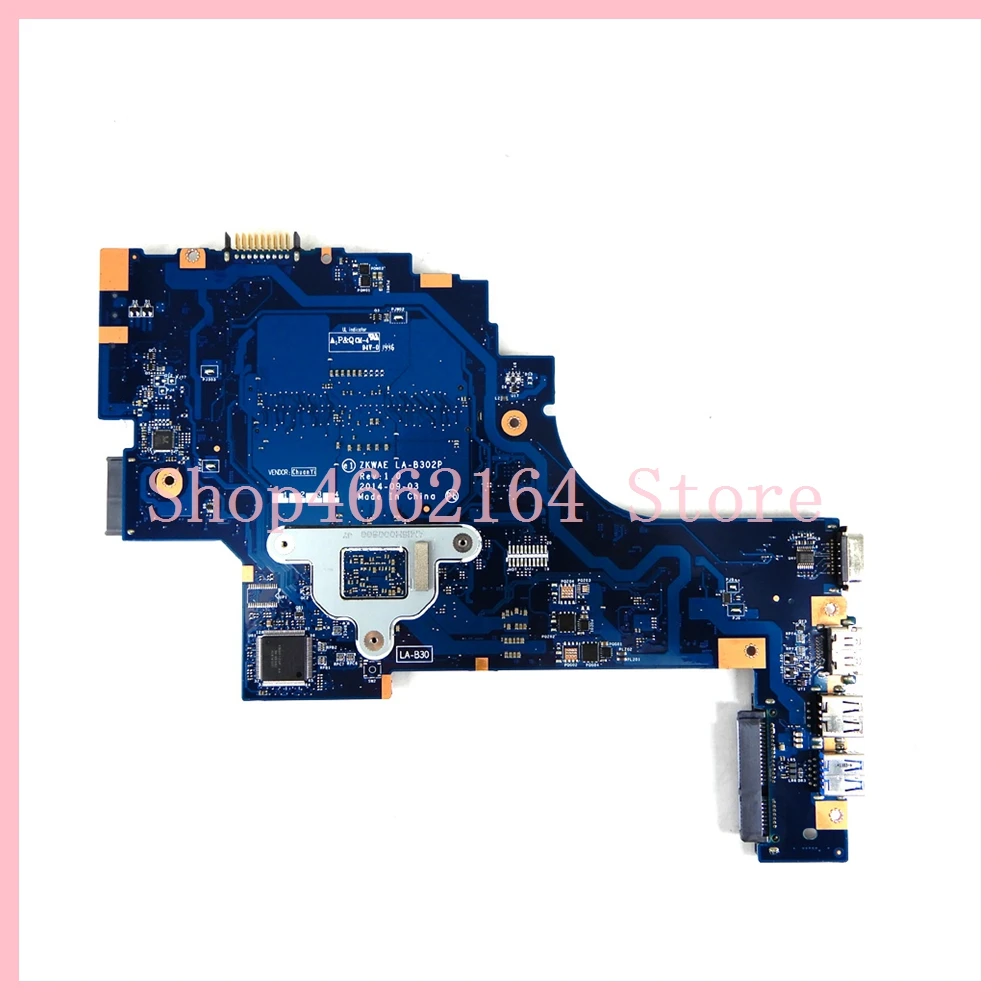 Imagem -02 - Laptop Motherboard para Toshiba Satellite Cpu Mainboard La-b302p A86410 C55d C55d-b C50d-b