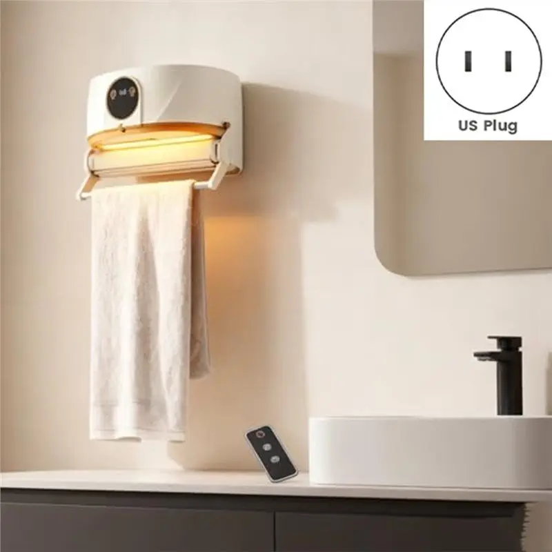 AD-Pengering Pakaian Portabel Dengan Lipatan Otomatis, Mesin Pengering Cepat Nirkabel Bebas Genggam Untuk Rumah, Perjalanan, Apartemen