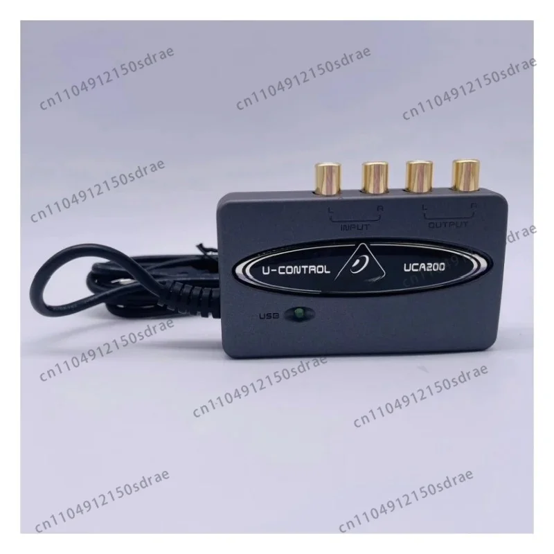 UCA200 Ultra-Low Latency 2 In/2 Out USB/Audio Interface for recording and playback
