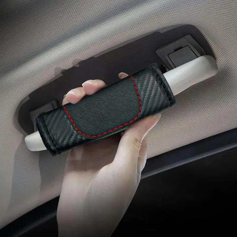 

Door Handle Covers For Car Car Roof Armrest Pull Cover Handle Gloves Auto Front Rear Inner Door Pull Luggage Handle Wraps