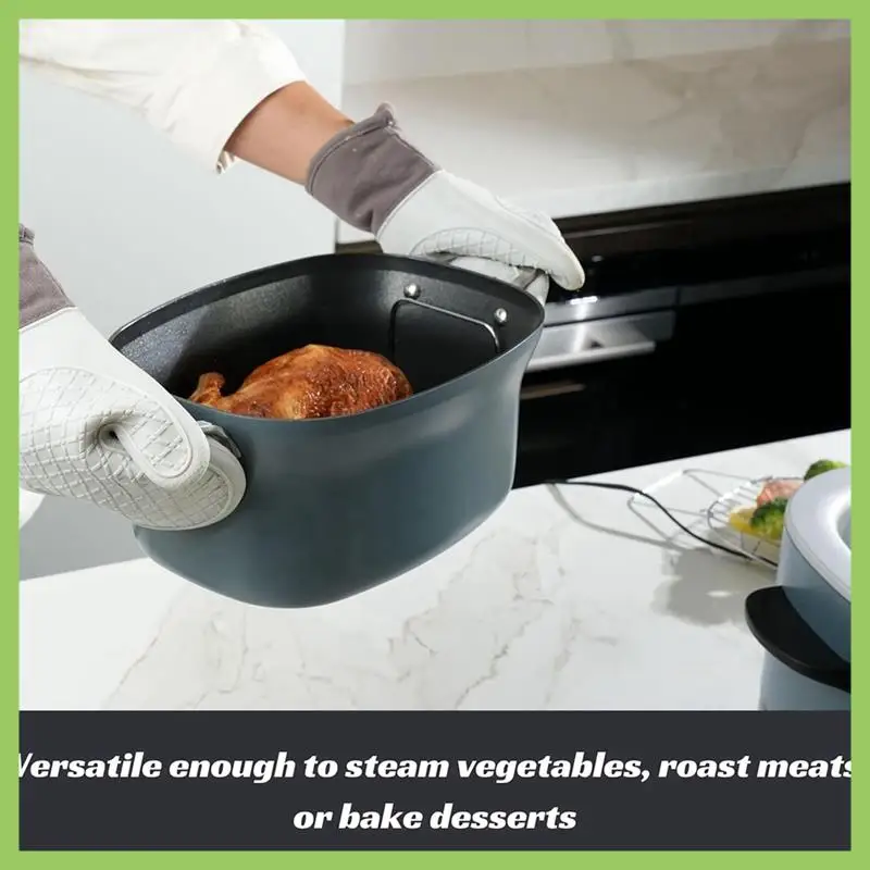 

Steam Roast Rack For Ninja Foodi-MC1000, MC1001,MC1010 Series Ninja Slow Cooker Crockpot-Coated Multicooker Accessories