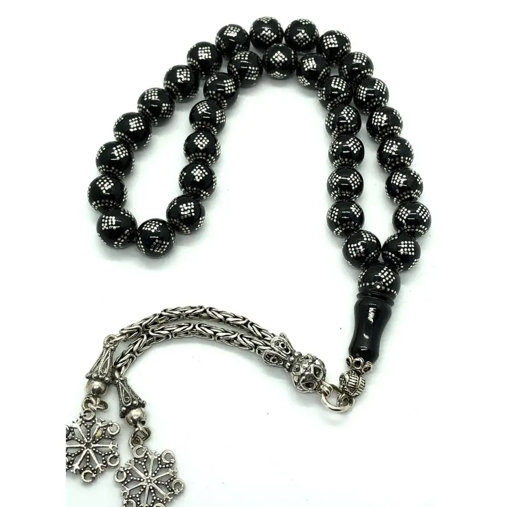 OLTU stone silver processing rosary