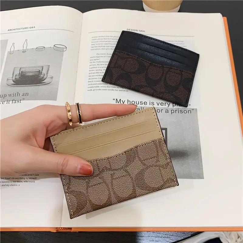 2025 Light Luxury High end Women's Wallet Pu Leather Multi functional Card Bag Fashion Simple Women's Short Wallet