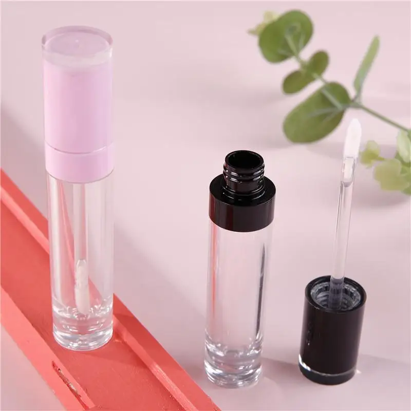 8 مللي ماكياج الشفاه بلسم أنبوب الحاويات مع غطاء إعادة الملء زجاجة أحمر الشفاه الفارغة أنبوب ملمع الشفاه حزمة حاوية عينة مستحضرات التجميل #2