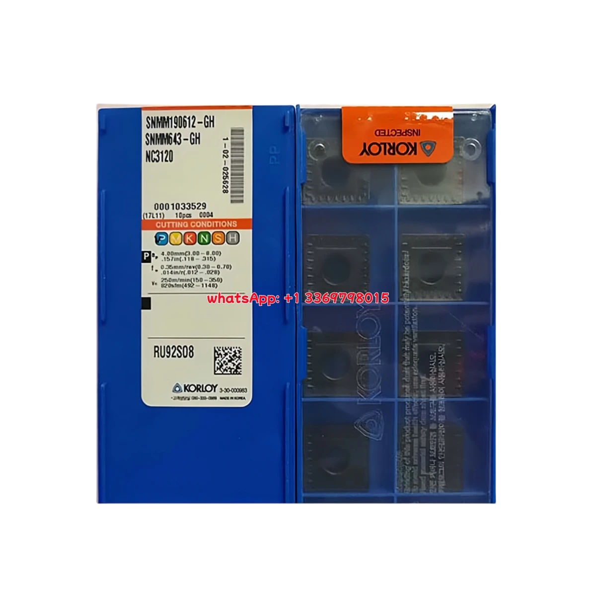 KORLY 100% Original SNMM19 SNMM25 SNMM1906 12 16 SNMM2507 21 24 SNMM2509 04 -GH VT HH NC3120 NC500H NC3030 NC3225 Turning 10pcs