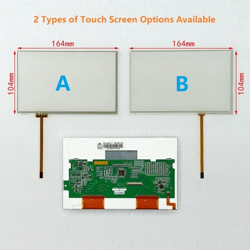 

TFT LCD-экран 7.0" AT070TN83 V.1 800x480, запчасть для ремонта