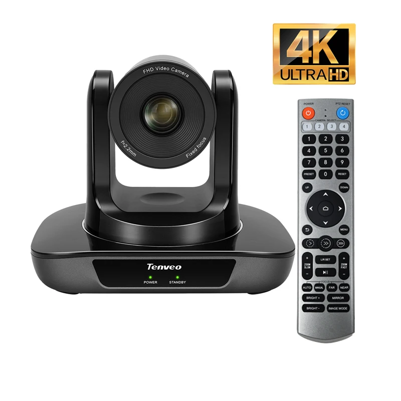 Professional 4k UHD Conference Camera -UHD630A-4k HD-MI USB SDI RJ45 AI Tracking 355 PTZ 30x Zoom Large Church