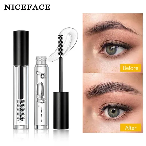 Gel líquido para cejas resistente al agua, tinte transparente para cejas, cera duradera de secado rápido, jabón de fijación 3D para cejas salvajes, maquillaje cosmético