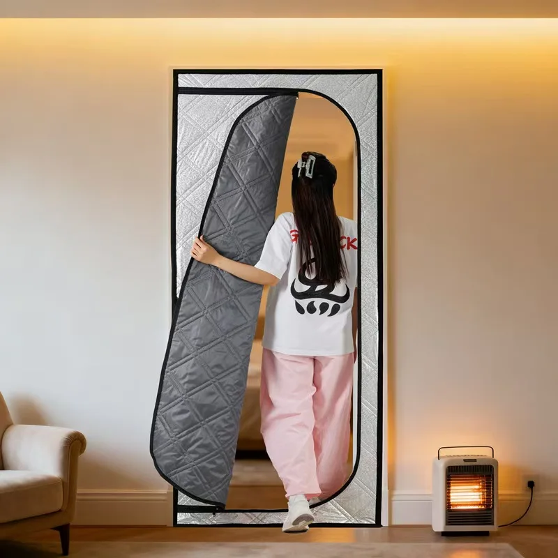 U-shaped，Warm winter curtains,screen windows,thickened，windproof partition,sound insulation Door curtain, windproof，cold proo