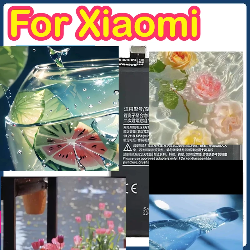 

BM4W 4820mAh 3.8V Battery For Xiaomi Mi 10T lite 5G BM4W Mobile Phone Batteries