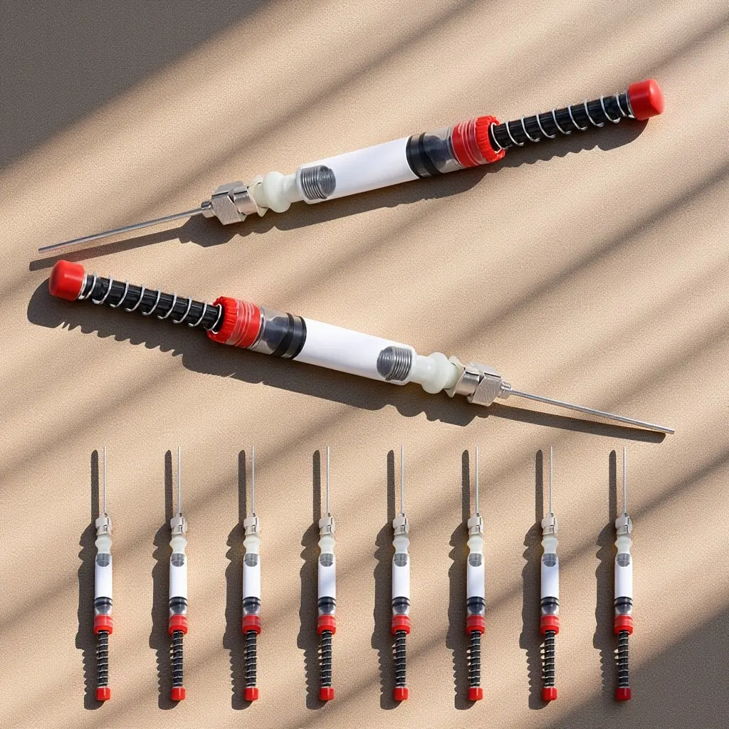 

10 шт. конвертеров для перьевых ручек из нержавеющей стали и пластика с вакуумной пружиной для европейских стандартных ручек, для каллиграфии и письма