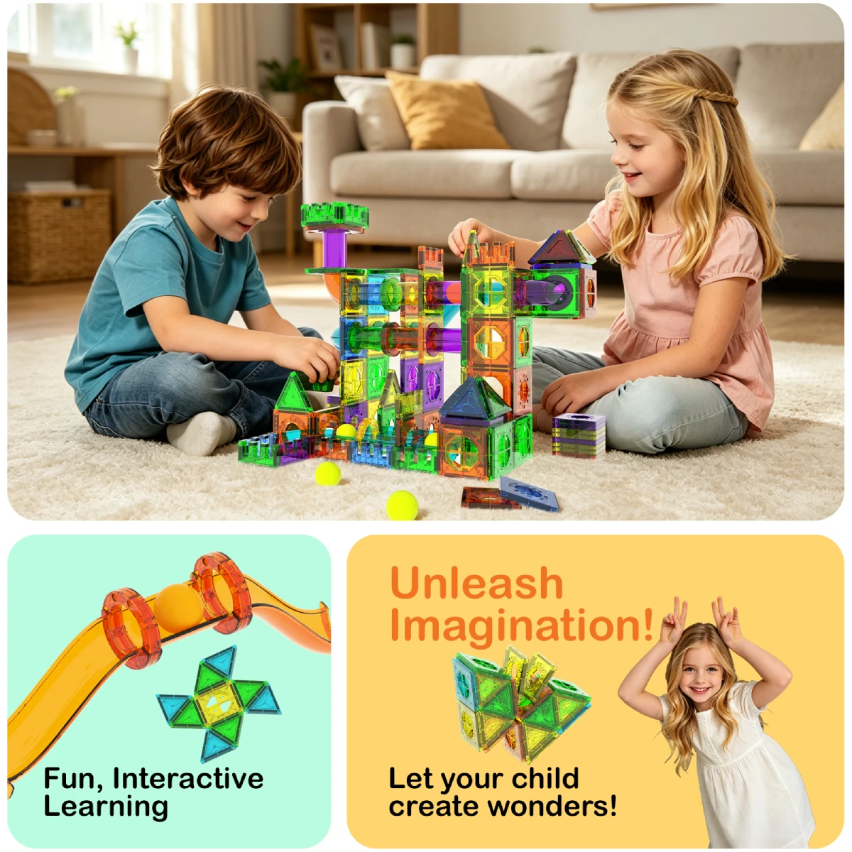 Magnetic Marble Run Track 3D T - огляд і ціна Marble Run Set