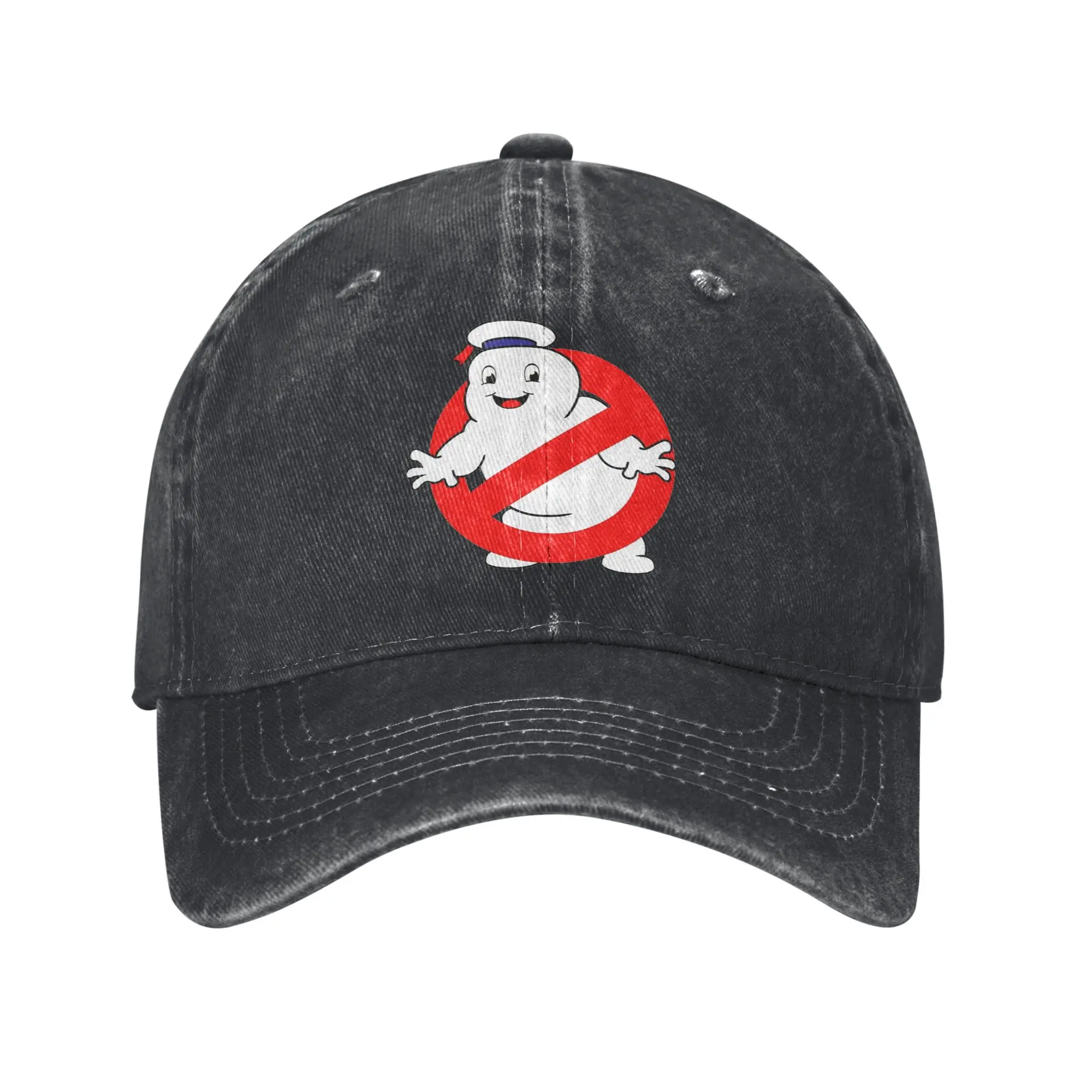 Ghostbusters Afterlife Baseball Caps Casual Denim Washed Ghost Busters Snapback Hat Unisex Style Outdoor Activities Gift Cap