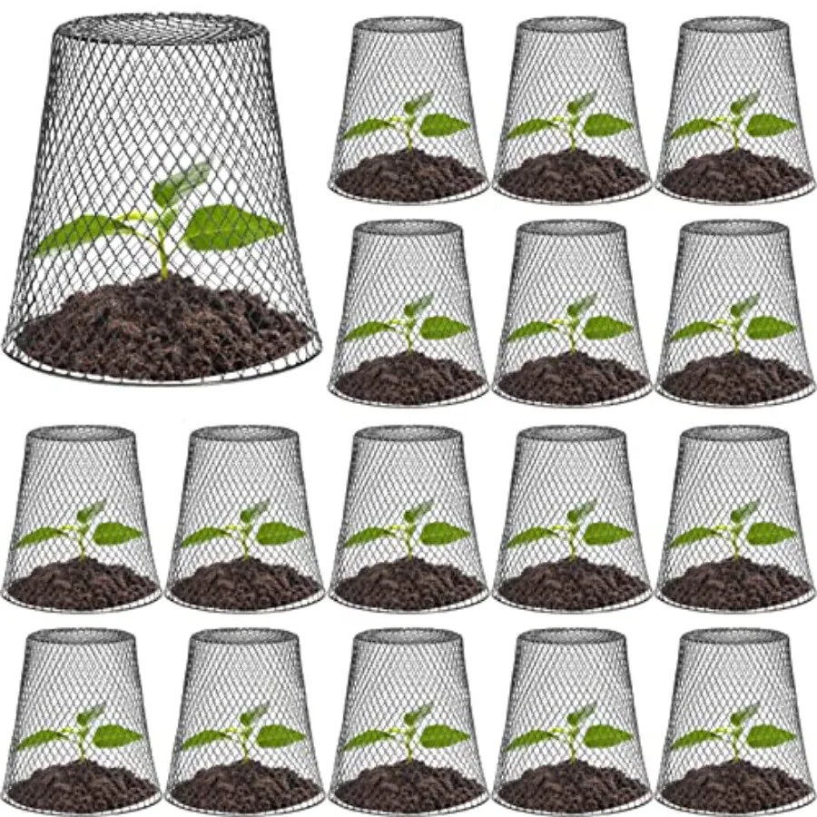 

Pcs Chicken Wire Cloche Plant Protector Cover Plant Protector from Animals Metal Garden Protections for Plants, Shrubs and Vege