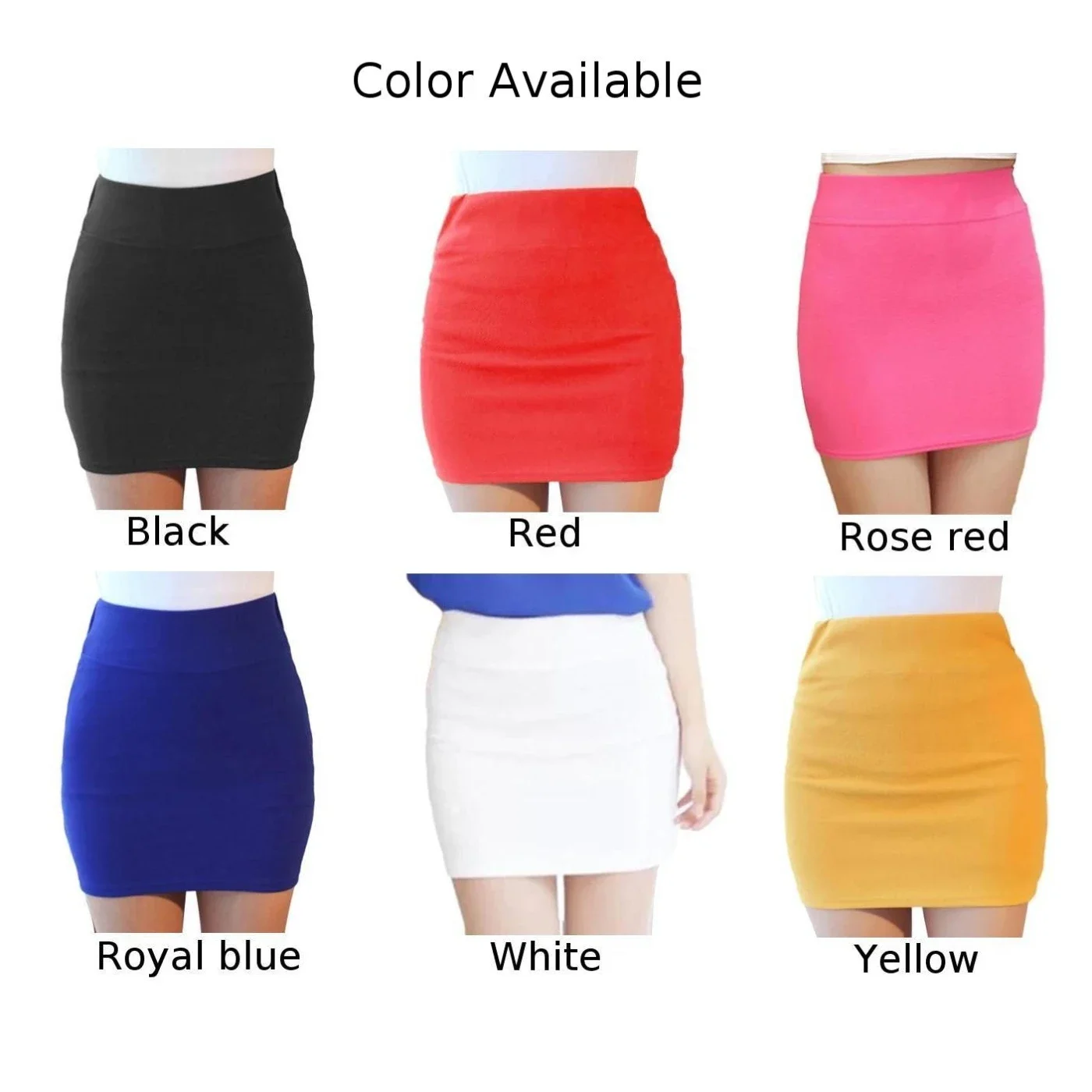 Women's Solid Color High Waisted Classic Jean Mini Skirts For Juniors Circular Table Skirt For Party Metallic-Skater Skirt