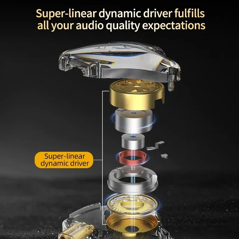 الجملة 14 أجزاء/وحدة KZ EDX Lite سدادات الأذن السلكية HIFI سماعة ستيريو باس سماعات الموسيقى في الأذن سماعة الألعاب الرياضية