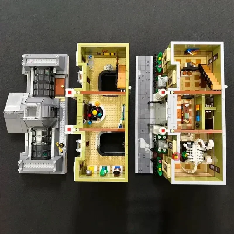 2025 museu de história natural maior conjunto de construção modular arquitetura vista rua blocos de construção brinquedos para crianças presentes natal