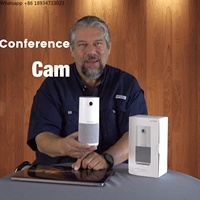 1080P Webcam Full HD Camera 30FPS 90 Degree Wide Angle for Video Conference and Online Classes with Microphone