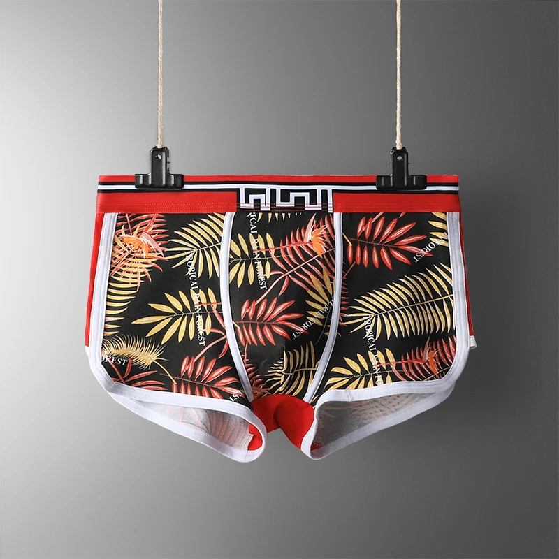 Intimo da uomo Boxer slim estivi Boxer traspiranti per ragazzi e adolescenti Intimo da uomo in cotone da uomo