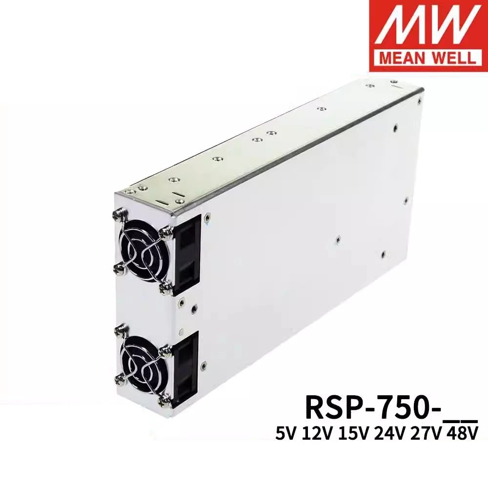 MEAN WELL RSP-750-48 RSP-750-12 RSP-750-15 RSP-750-24 RSP-750-27 RSP-750-5 Single Output with PFC Function Profile Power Supply