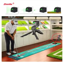 Linea laser di posizionamento pratica golf Mini strumento di posizionamento collimatore portatile a livello laser con funzione di adsorbimento magnetico