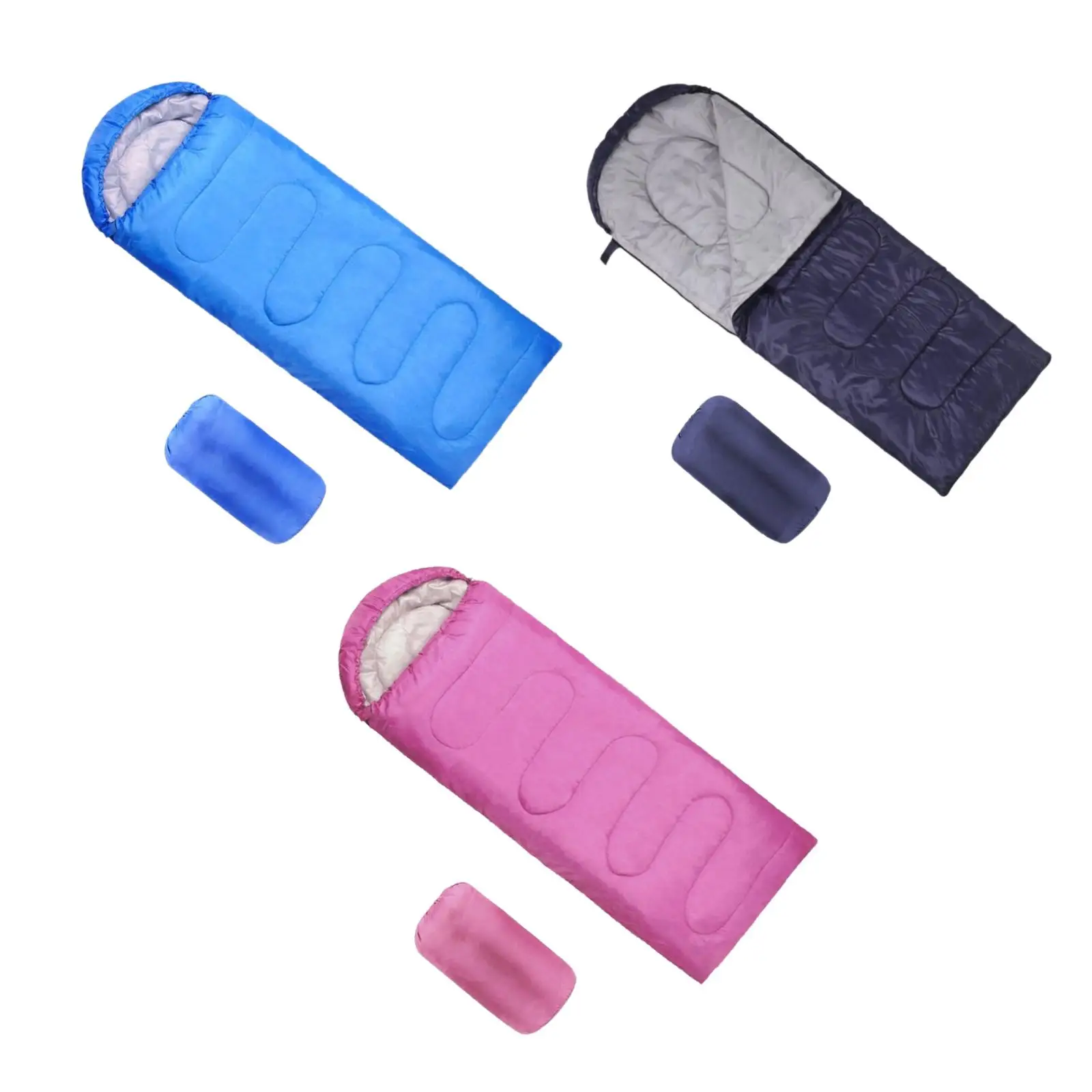 Envelope Sleeping Bag Single Sleeping Bag Sturdy Portable Camping Sleeping Bag Sleeping Bag for Hiking Spring Climbing Summer