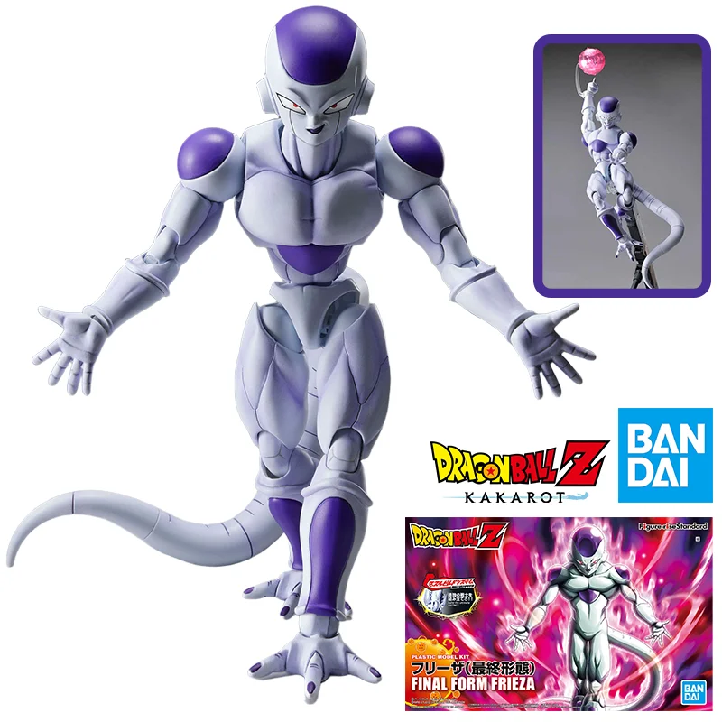 

Оригинальная фигурка Bandai Dragonball-Rise-Stadndard Frieza Final Form, аниме-фигурки, Коллекционная модель, комплект, украшение, детские игрушки, подарки