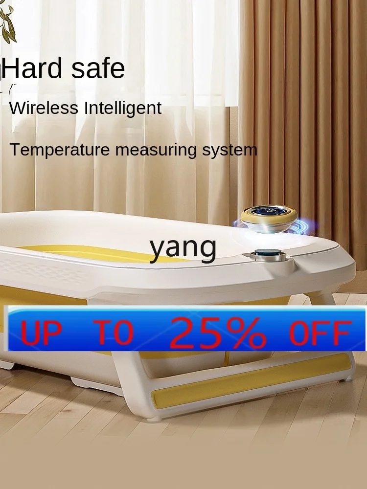 CX  Infant Bathtub Baby Supplies Sitting and Lying Bath Barrel Foldable Large Sized Bathtub