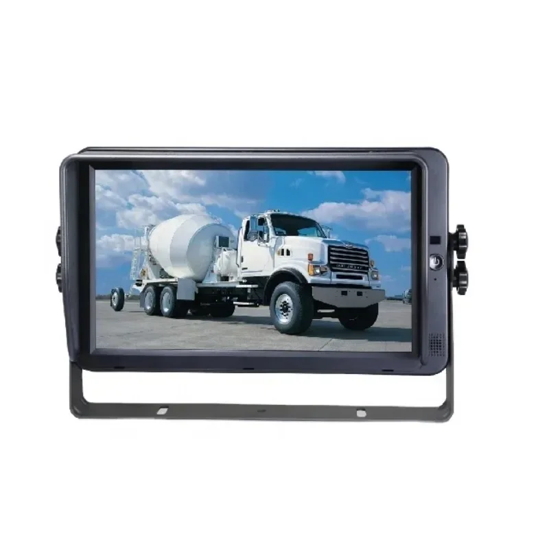 STONKAM 7 Inches HD Touch Screen Reversing Truck Monitor with 4CH X 1080P / 720P Cameras