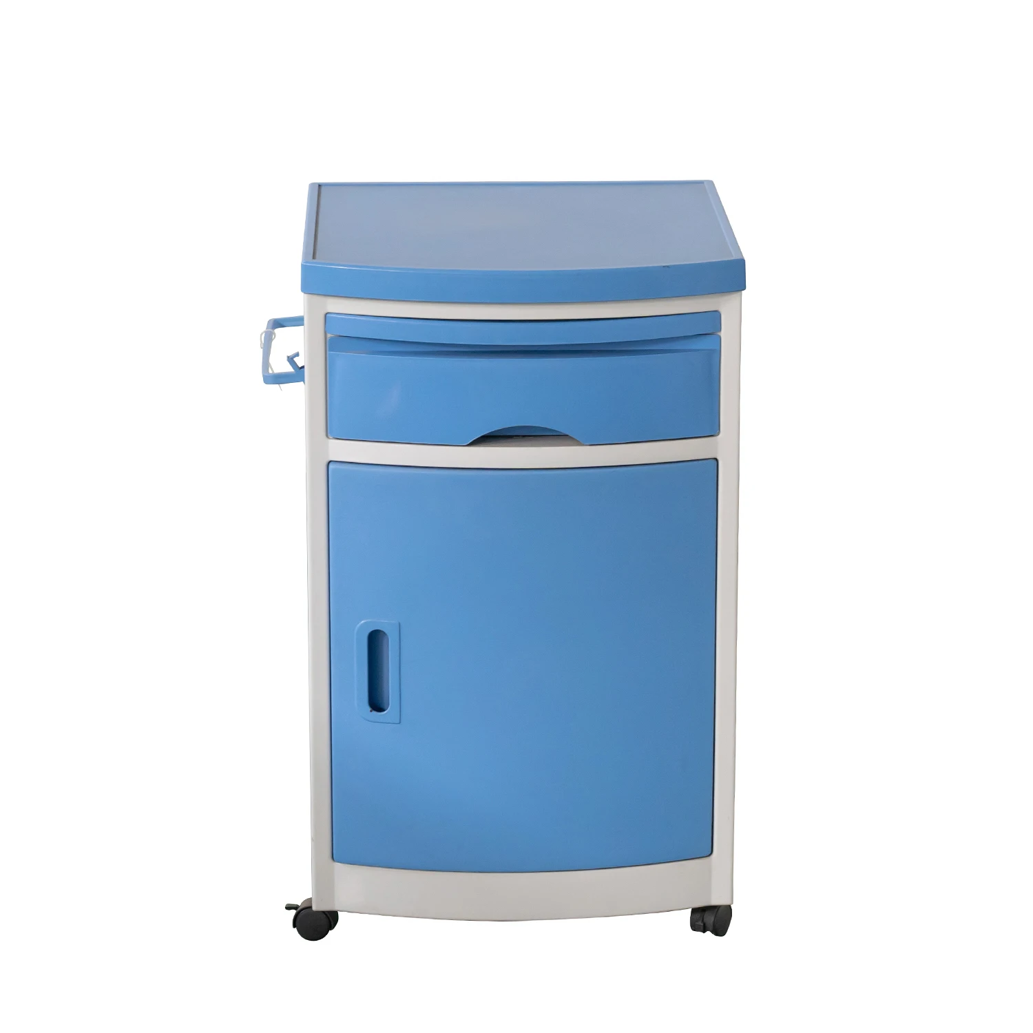 

Clinic Cupboard Lockable Bedside Cabinet Waterproof ABS Plastic Bedside Table With Drawers