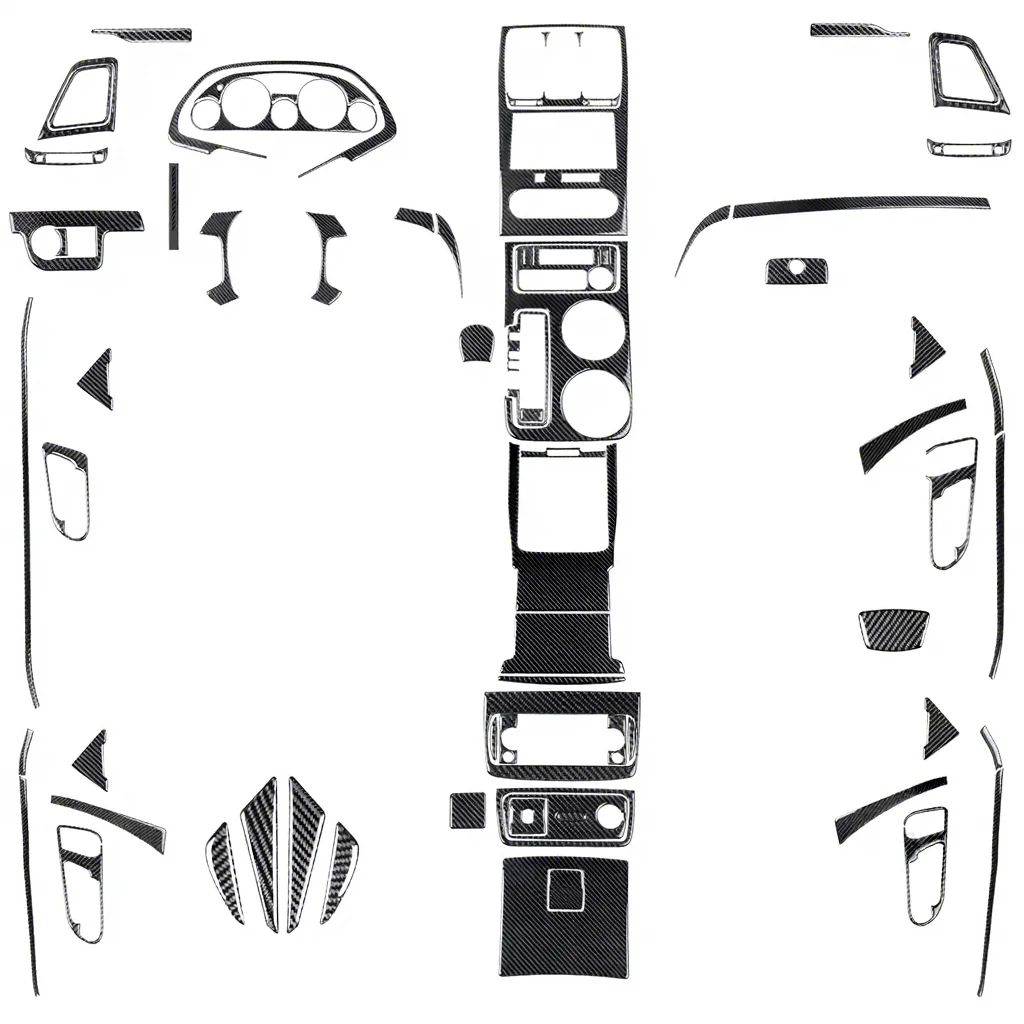 

Carbon Fiber Interior Trim Sticker for GMC ACADIA 07 12Practical Good quality