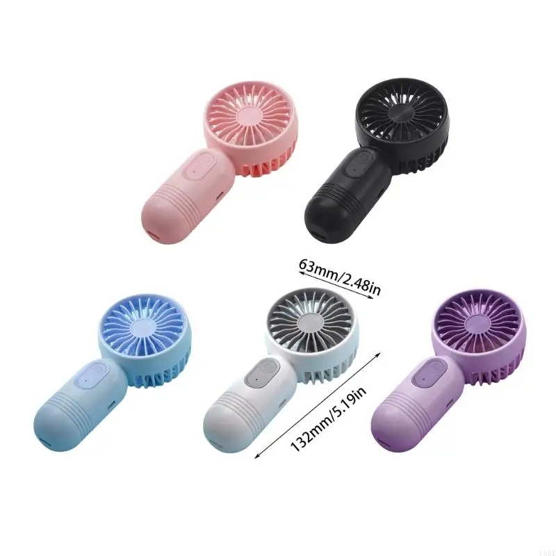L8RE USB Fan Comfortable Powerful Fan Small Camping Fan Lightweight Fan Convenient Fan for Outdoor Use and Traveling Use