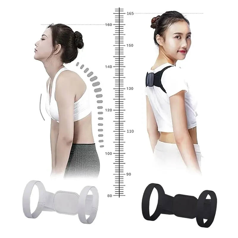 Back Brace Correction Belt Lumbar Brace Straightener Neck Hump Corrector Belt Corset Posture Correction Personal Health