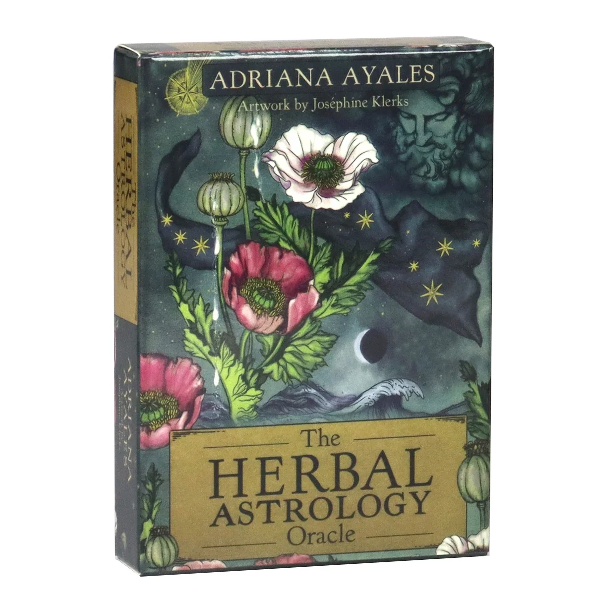 The Herbal Astrology Oracle Cards Deck giochi di mazzo di tarocchi Oracle Deck divinazione Party Desktop Toy Entertainment Leisure 18 +