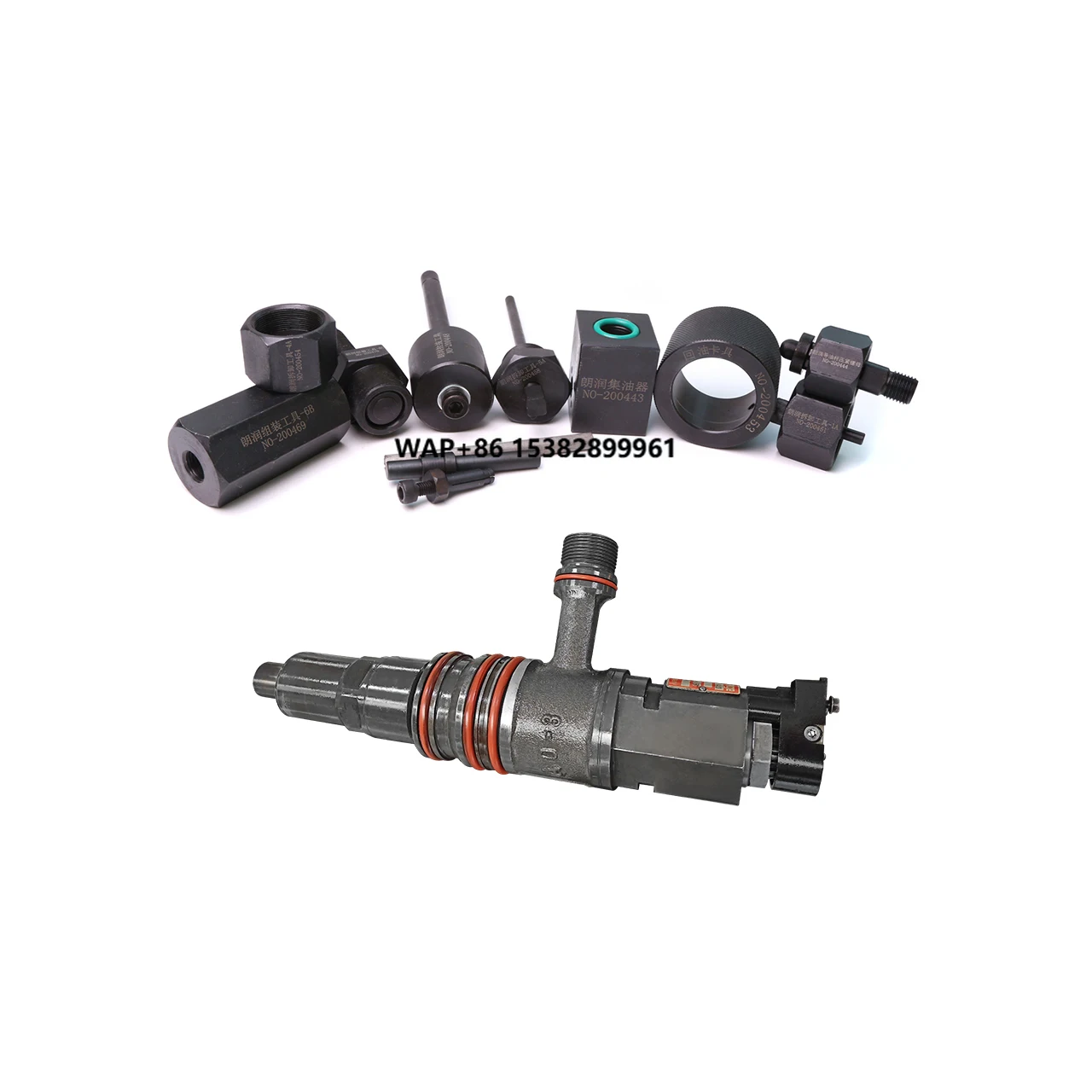 

ZQYM Common Rail Fuel Injector Tools Fuel Injector Service Tool Kit Injector Disassembly Tool Set