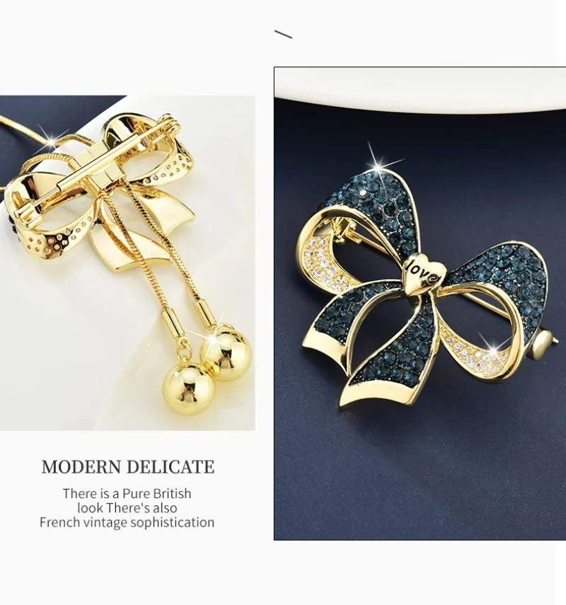 

In 2025, there are fashionable and individualistic long butterfly corsages and two styles of multi-purpose bow sweater chains
