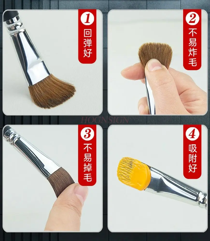 Art student specific watercolor paint brush, watercolor brush, wolf hair single acrylic oil painting brush