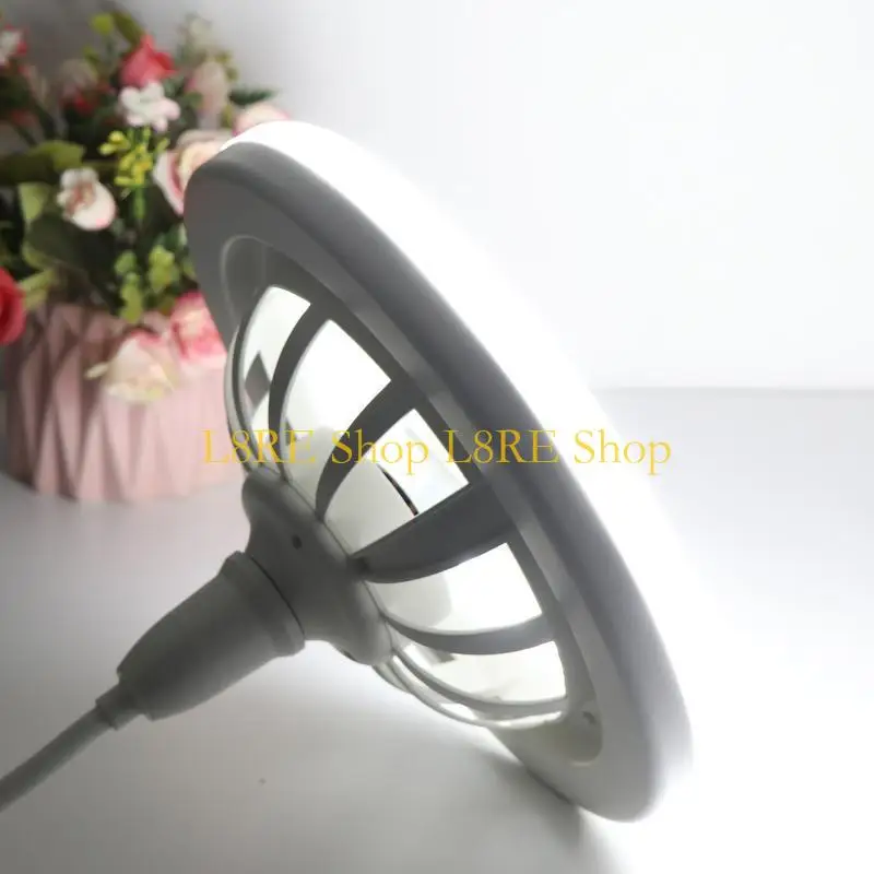 L8RE سقف ذكي مروحة كهربائية مروحة كهربائية مع مصباح LED E27 DICOKE DICER