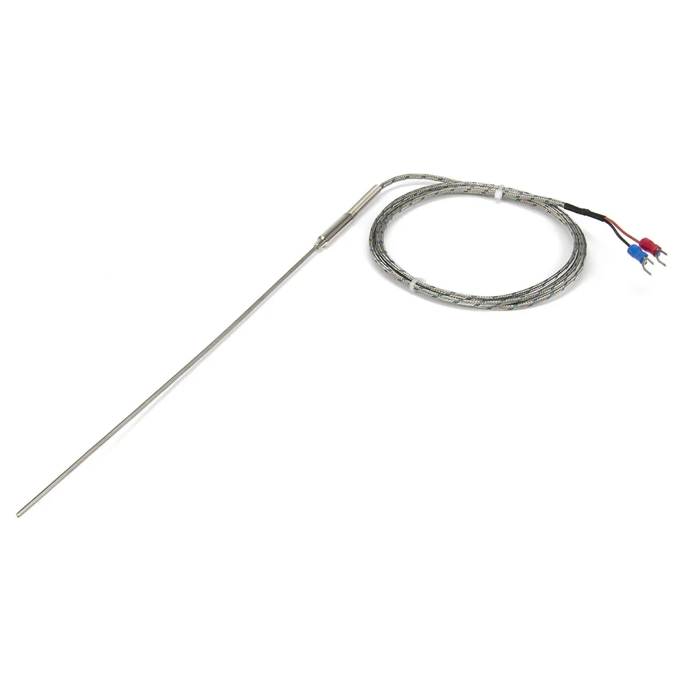 FTARP08 K type 1.5m metal screening cable 200mm flexible probe sheathed thermocouple temperature sensor WRNK-191