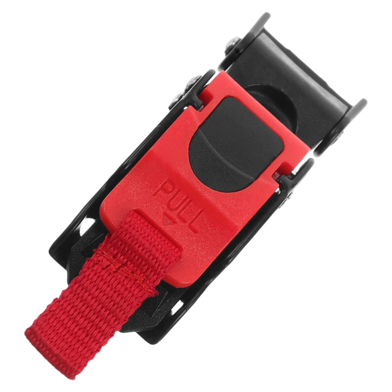 

1pc Motorcycle Quick Release Buckle Universal Fit Durable Nylon Abs Iron Fastener Replacement Kit For Chin Strap