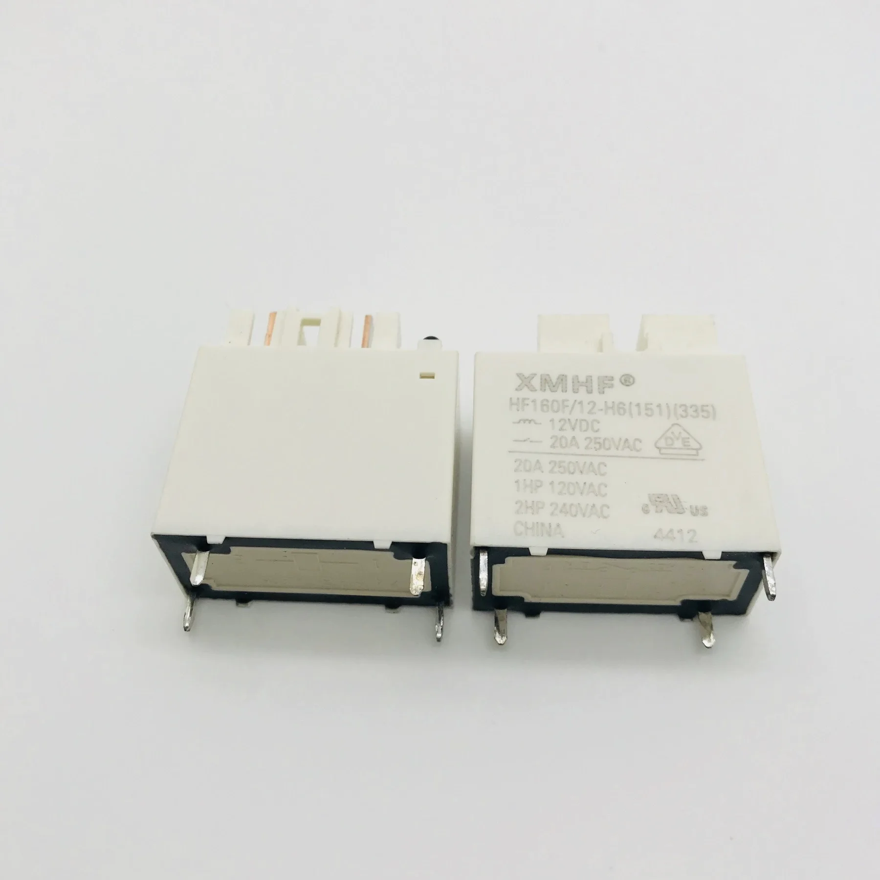 HF160F-12-H6 (151) (335) 012VDC normally open 4-pin 20A250VAC Hongfa relay XMHF