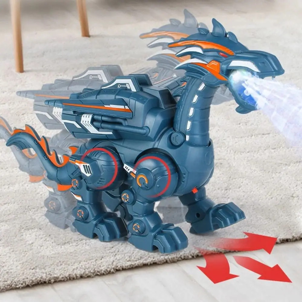 Animal Model Electric Dinosaur Spray Toy Interactive Water Spray Spray Dragon Kids Toys Mechanical Electric