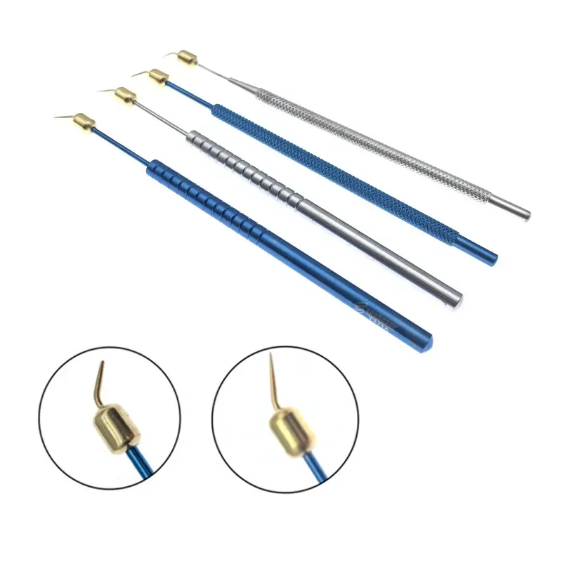 Pinze emostatiche Maniglia per cauterie Micro strumenti oftalmici Strumenti per accessori in acciaio inossidabile/titanio