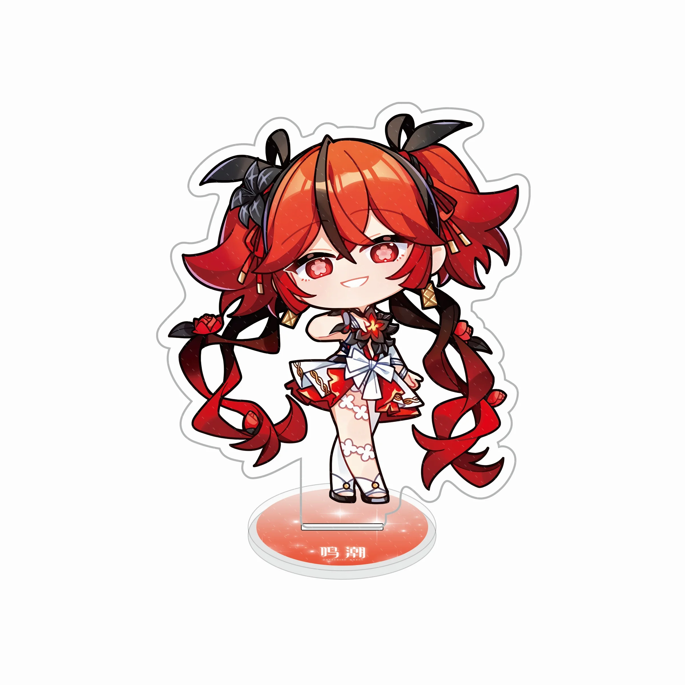 Wuthering Waves Jinhsi Gallery Figure Stand Model Plate Key Ring Changli Acrylic Standing Anime Zhezhi Xiangliiyao Gifts