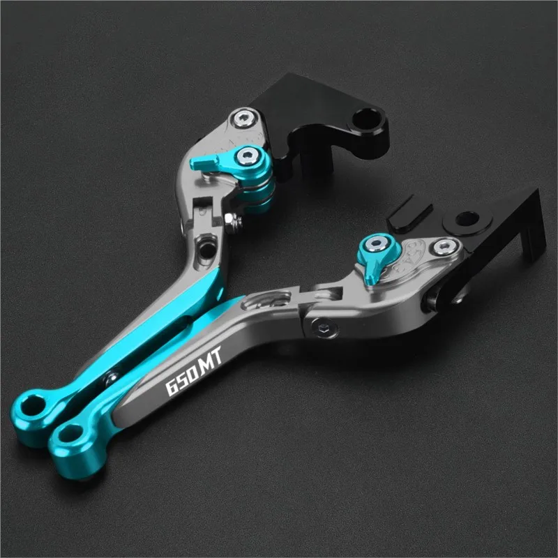 CNC Foldable Extendable Brakes clutch lever Brake lever Aluminium  Motorcycle Accessories For CFMOTO 650MT 650 MT MT650 All Year view 3